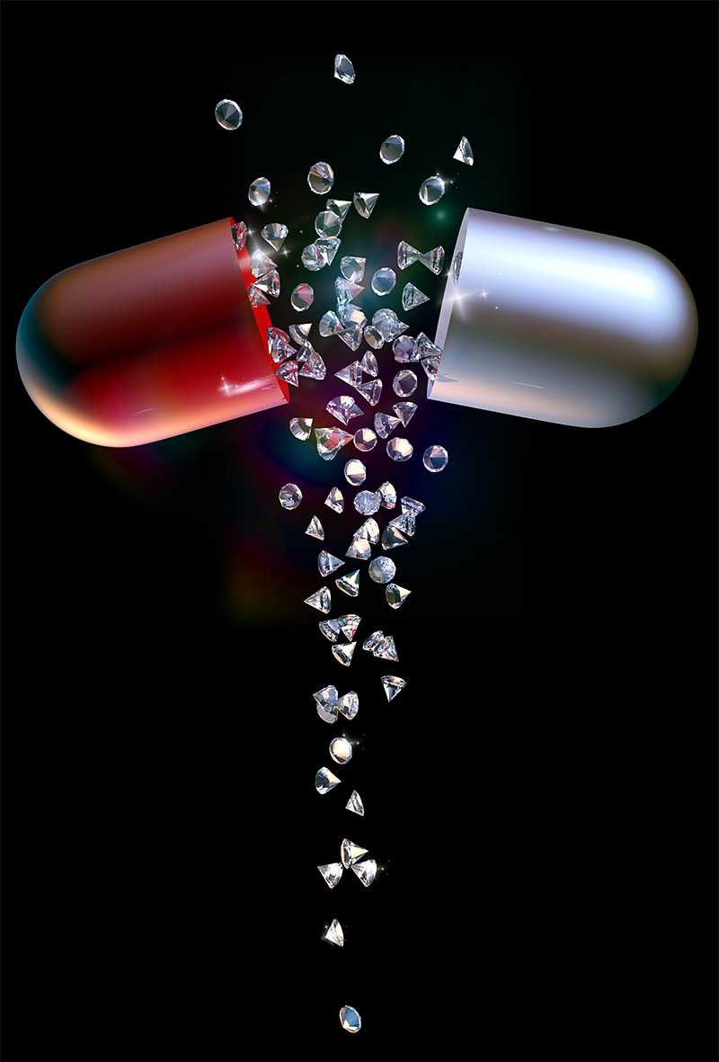 Big pharma illustration for Businessweek